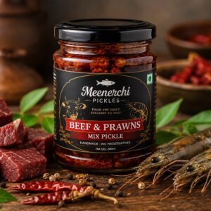 Beef & Prawns Pickle | Meenerchi Pickles